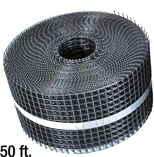 Bird Barrier Professional Grade Solar Panel Protection Kit 50' X 8" Solar Screens -1/2" Wire Mesh Screen for Solar Panel Bird Proofing with Fasteners - Includes 40 Aluminum Solar Screen Clips