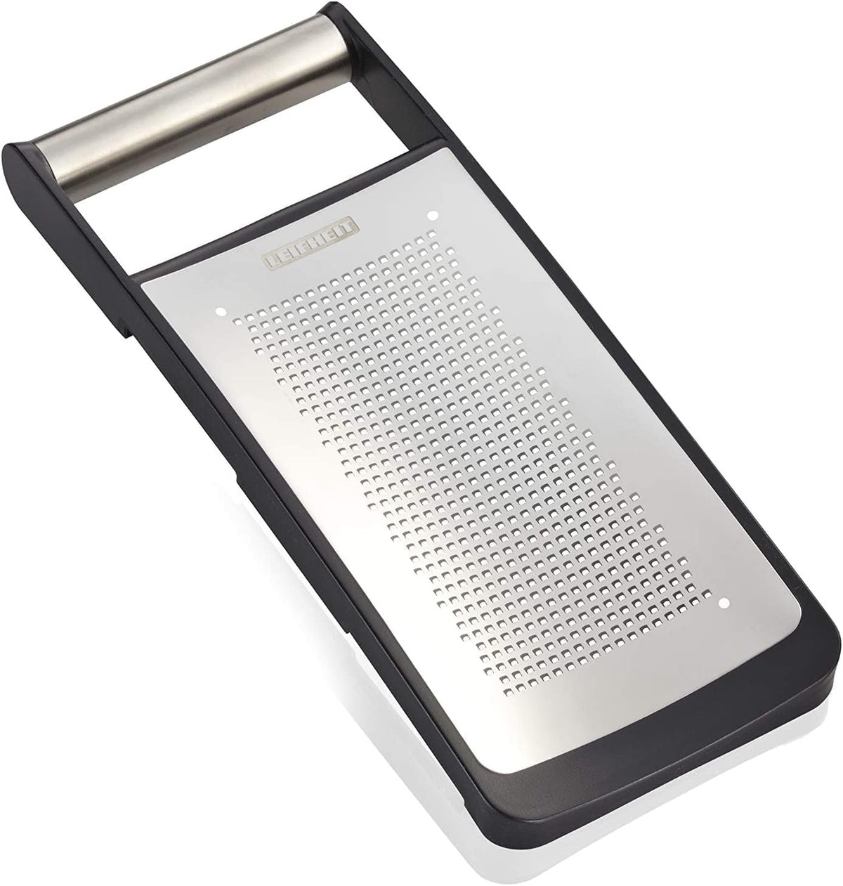 Leifheit Micro Cut Proline Fine Vegetable Grater, Silver/Black