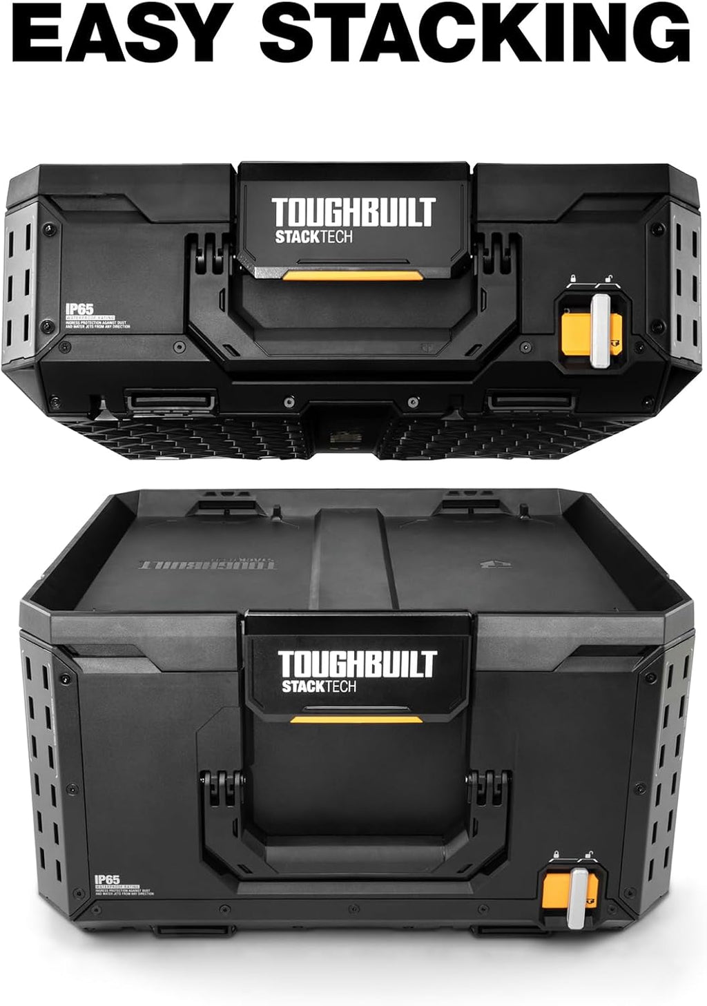 ToughBuilt StackTech 1 Drawer Tool Box, Stackable Organizer, 50 lb Capacity
