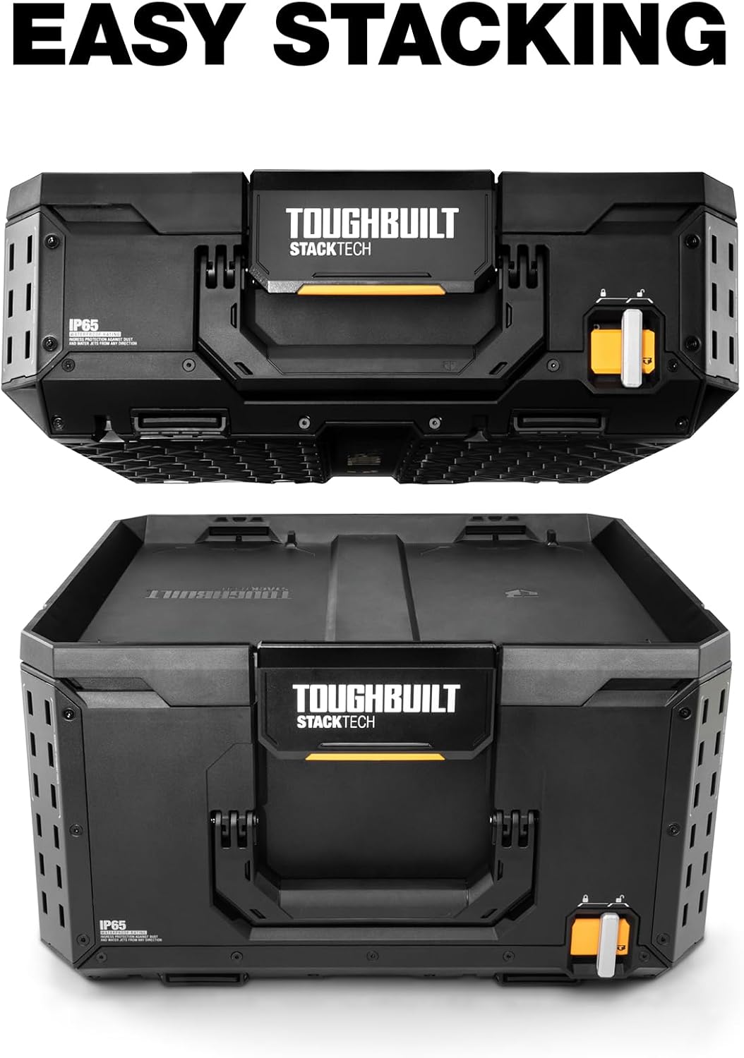 ToughBuilt StackTech 1 Drawer Tool Box, Stackable Organizer, 50 lb Capacity