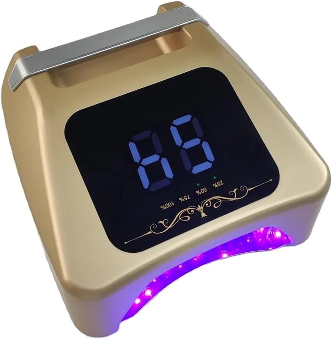 Professional Nail Dryer, Cordless LED Nail Lamp With 36 LEDpcs Lamp Beads, 4 Timing Modes and 180 Degree Uniform Illumination, Fast Drying Technology & Intelligent Sensing, for Home, Office Use