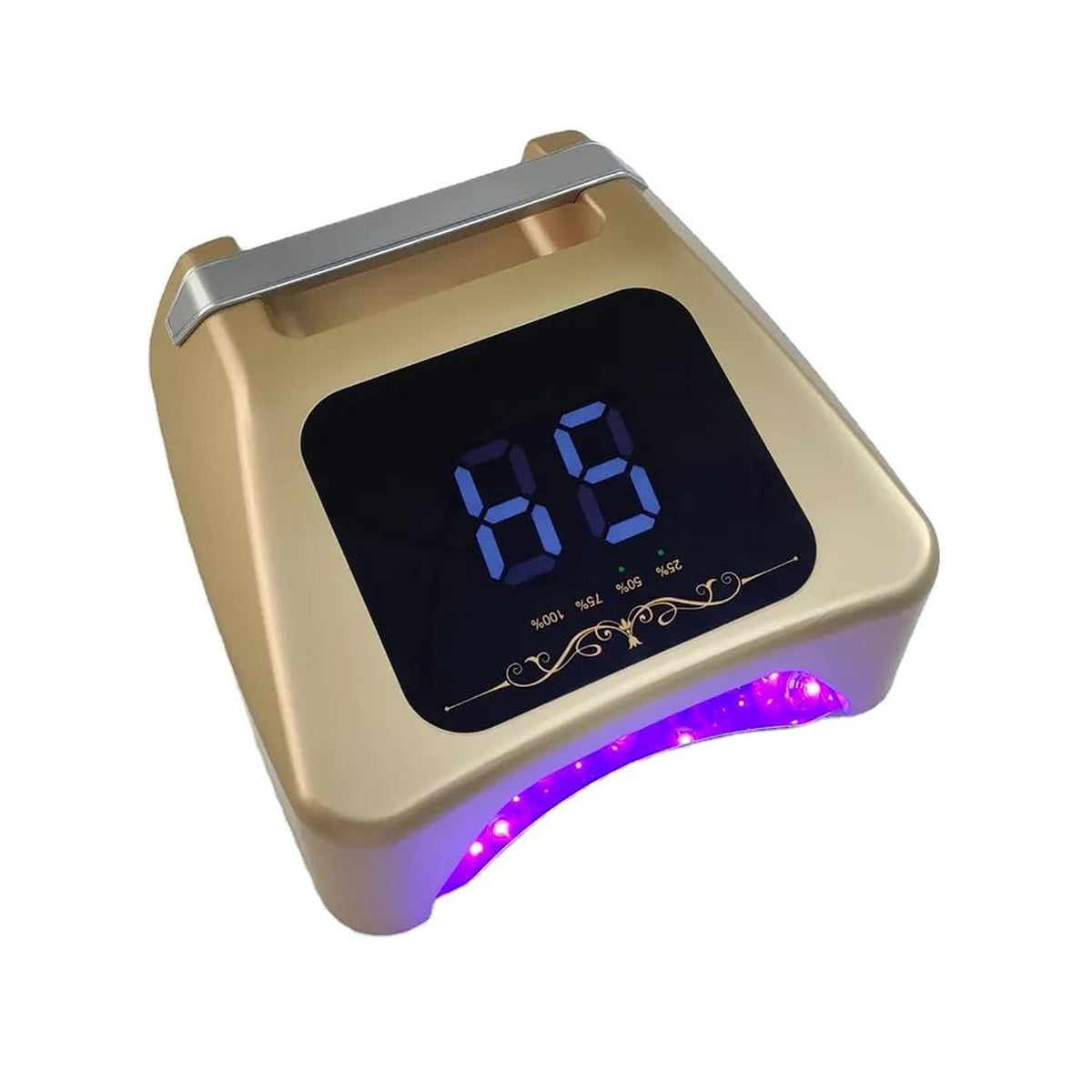 Professional Nail Dryer, Cordless LED Nail Lamp With 36 LEDpcs Lamp Beads, 4 Timing Modes and 180 Degree Uniform Illumination, Fast Drying Technology & Intelligent Sensing, for Home, Office Use