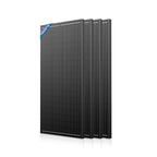 N-Type 18BB 100W Solar Panel, 12V 100 Watt Solar Panel 2 Pack