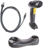 Zebra/Motorola Symbol DS6878-SR 2D Wireless Bluetooth Barcode Scanner, Includes Cradle and USB Cord (Renewed)