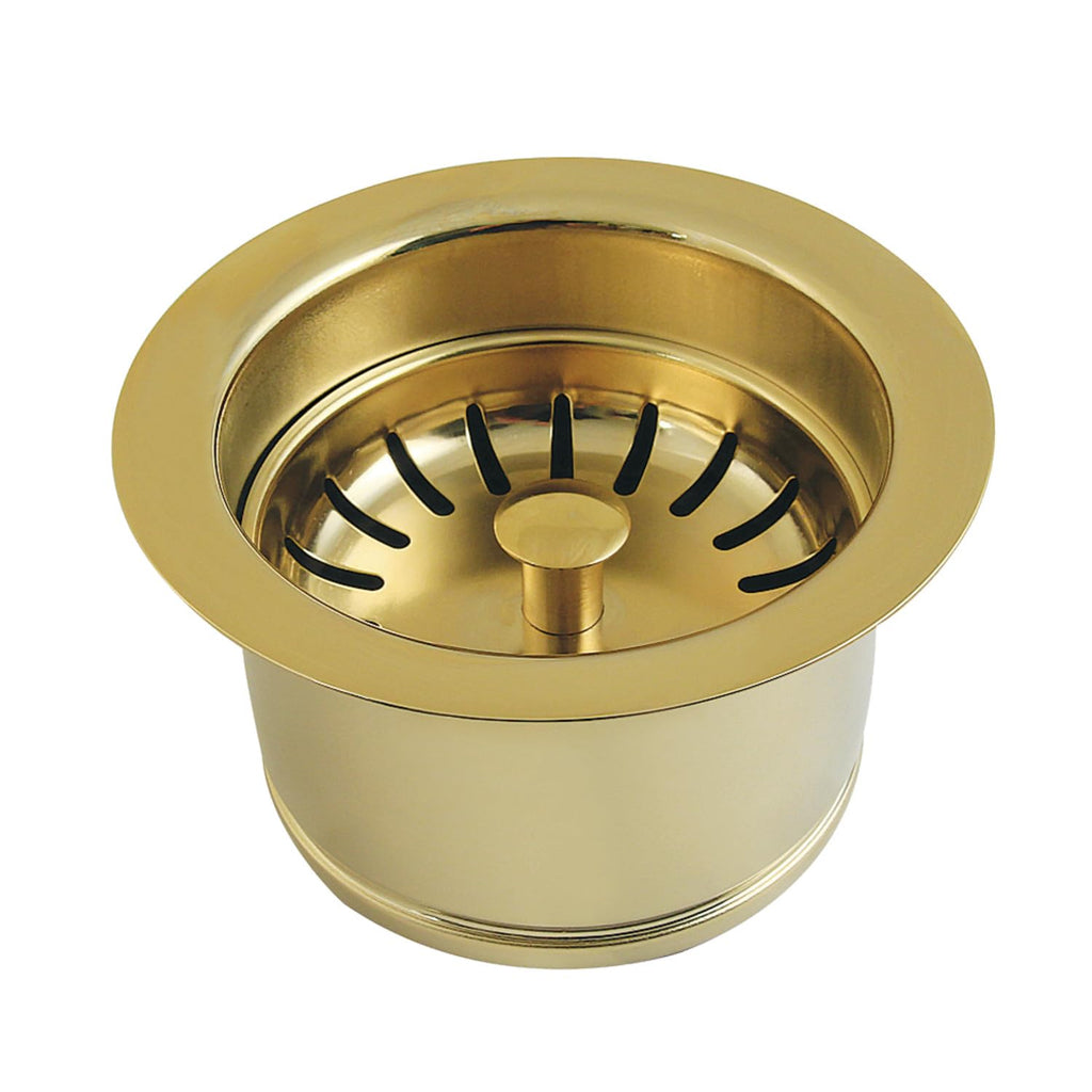 Kingston BS3002S Garbage Disposal Flange, Polished Brass