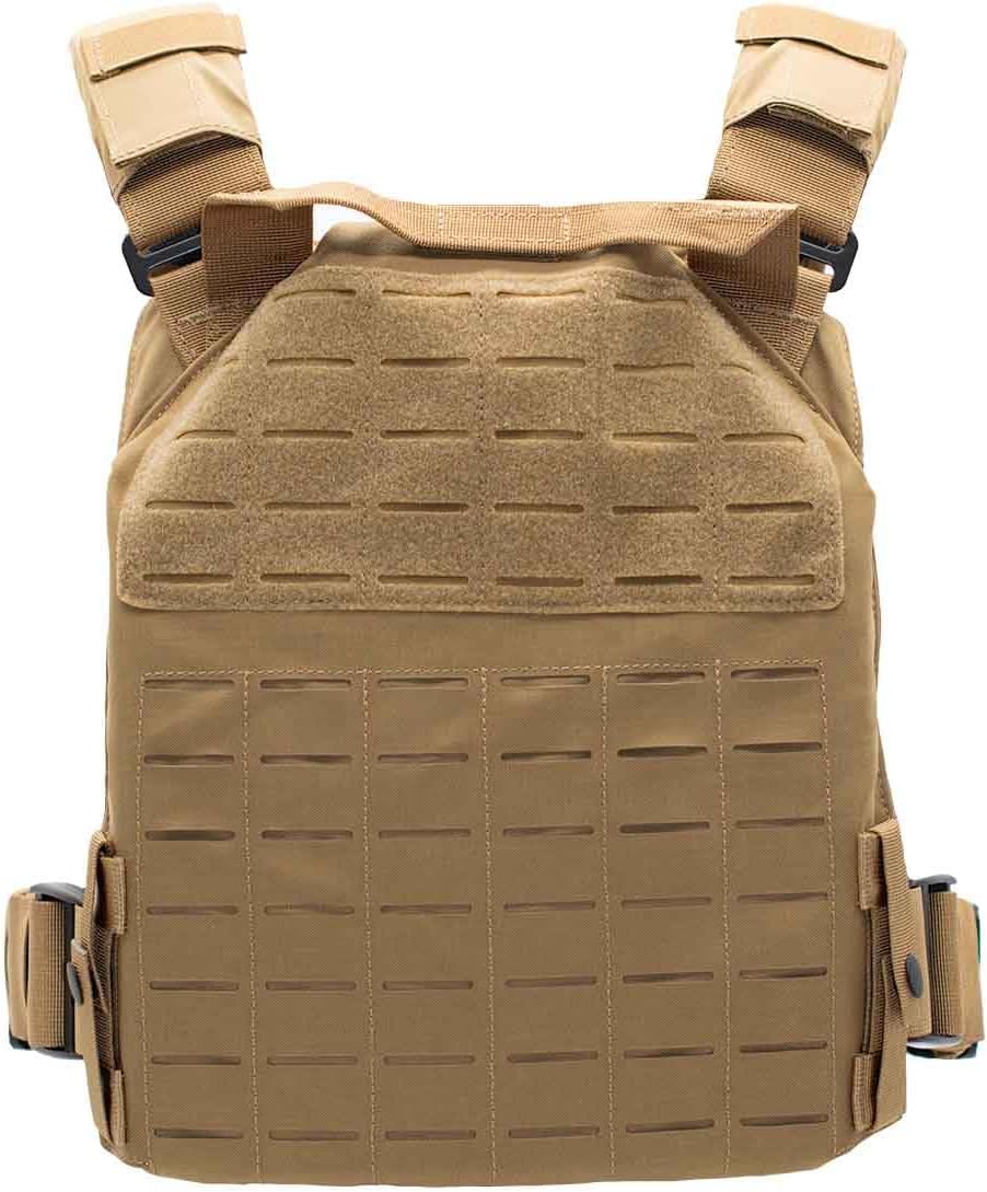 Shellback tactical Physical Fitness Training Vest – Adjustable Weighted Workout Vest for 10x12 Training Plates