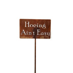 Funny Garden Stake 20 to 33 Inches Tall (Our Garden, XL 33" Tall)