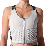 OMORPHO Women’s G-Vest Icon, 6 lb (up to 12 lb with optional G-Pack, sold separately), low-profile, fully adjustable comfort fit for hiking, walking, running, and training.