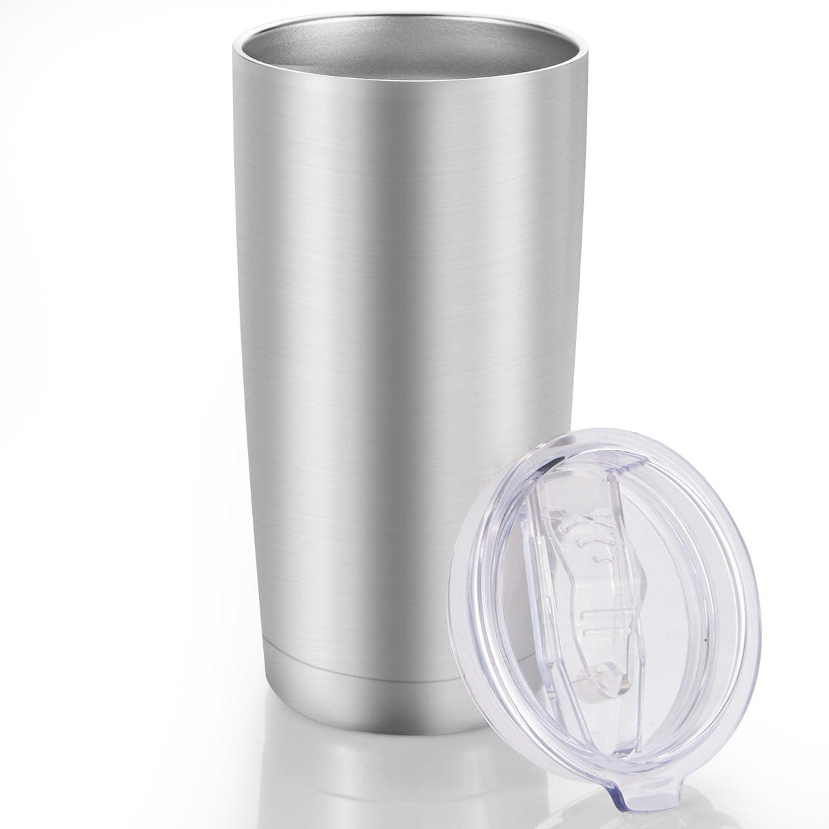 20 oz Tumblers Bulk Stainless Steel Tumbler with Lid, 12 Pack