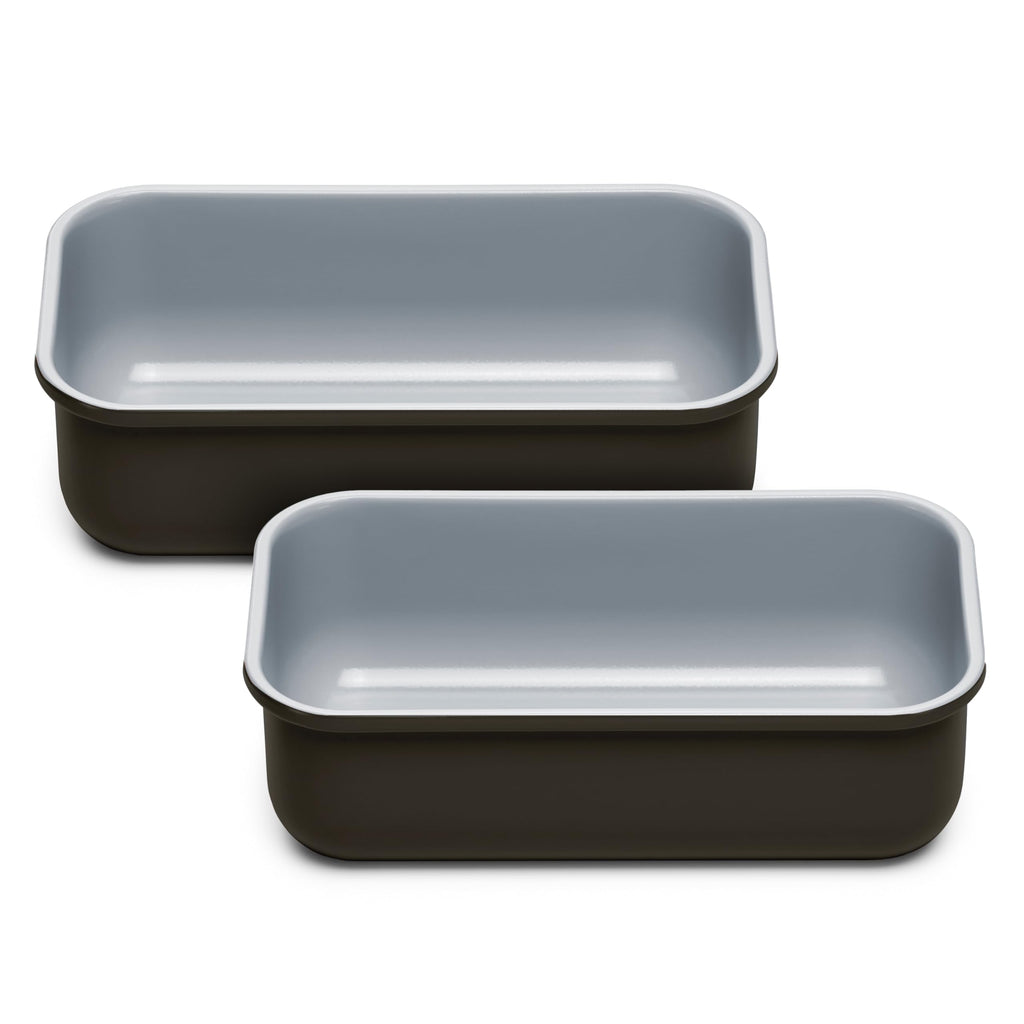 Caraway Non-Stick Ceramic-Coated 1 lb Loaf Pan Duo