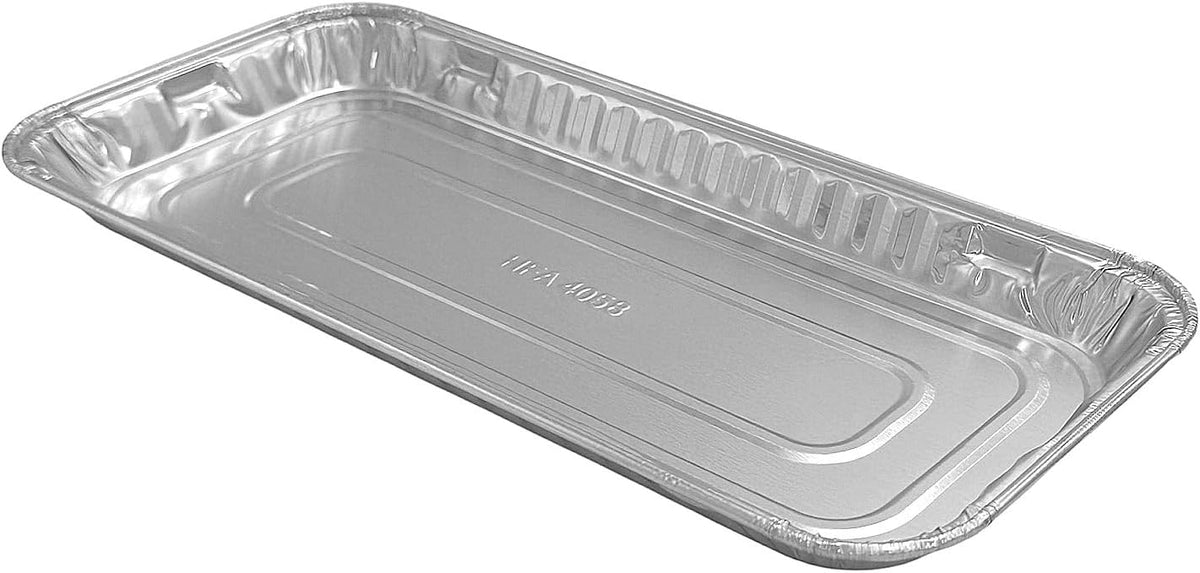 PACTOGO 11" x 5" x 1" Disposable Aluminum Foil Oblong Danish Cake Pans - Ideal Baking Tins for Sweets, Coffee Cakes, Danishes, Cookies, Brownies (Pack of 200)