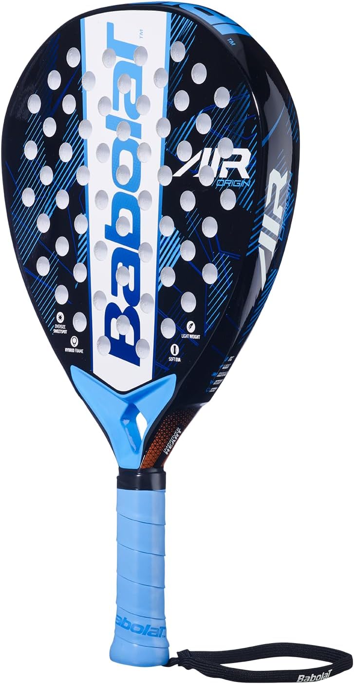 Babolat Air Origin Padel Racket (Black/Blue)