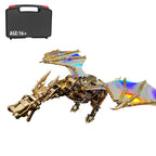 3D Metal Puzzle Bull-Headed Man Model Kit, 2500PCS DIY Assemble Steampunk Mechanical Demon Minotaur Model, Creative Handcrafted Metal Art Craft Desktop Display & Decoration for Adults