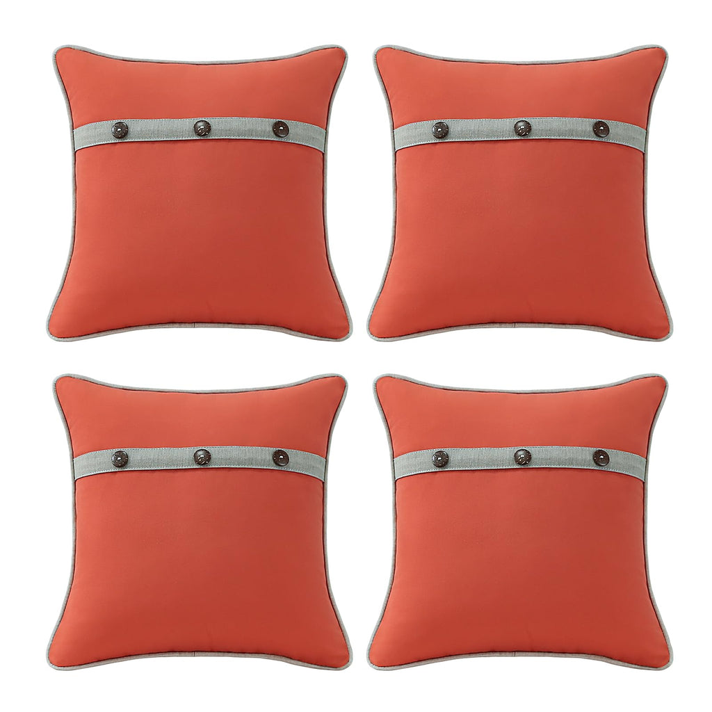 Outdoor Sunbrella Decorative Pillows Pack of 4, 20" x 12" Outdoor Pillow Set for Couch Bed Throw Patio Sofa, Airies Marble