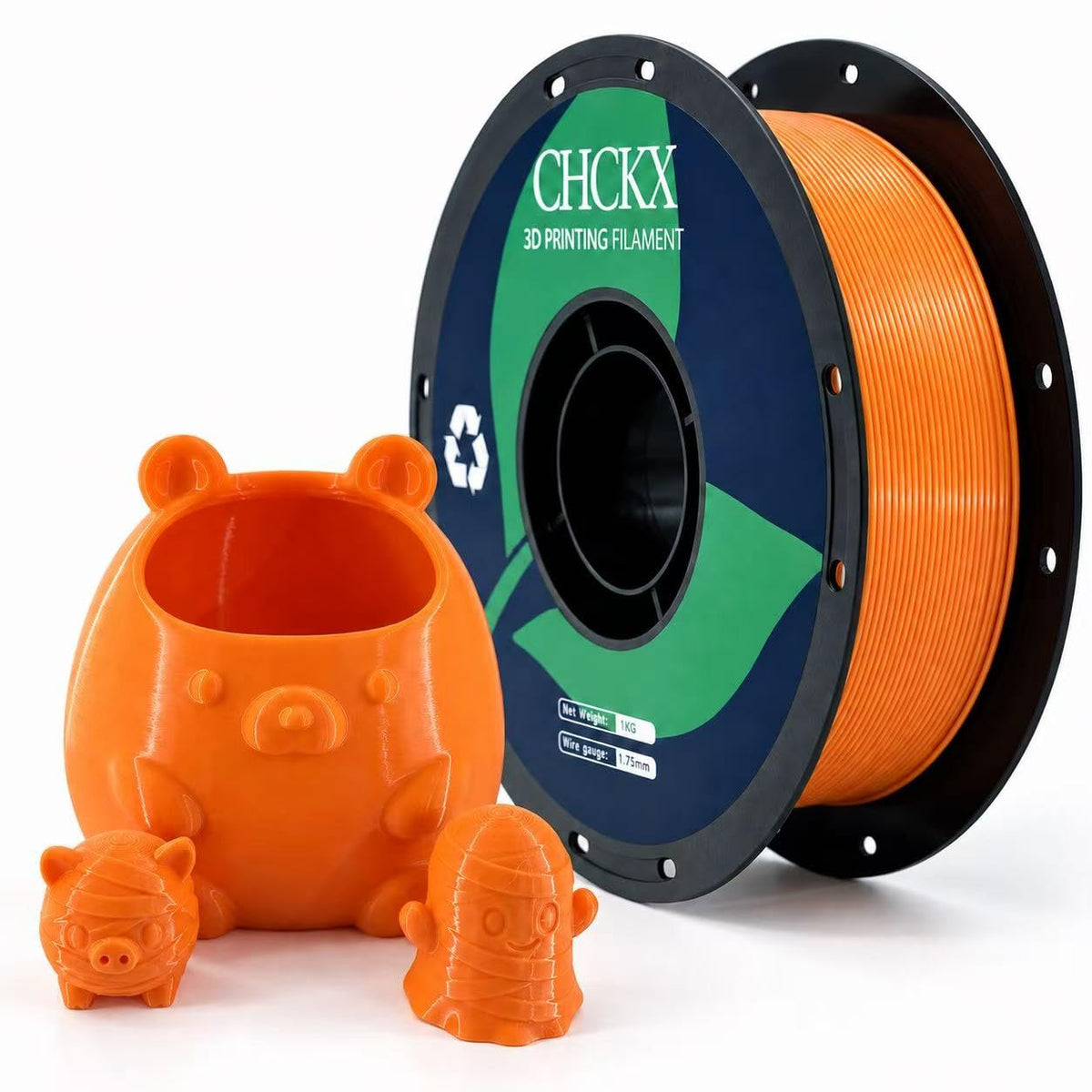 16Rolls PETG Filament Bundle Filament Bulk 1KG 1.75 mm Multicolor