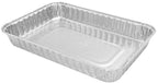 PACTOGO 6" x 4" x 1" Disposable Aluminum Foil Smooth-Wall Oblong Mini Danish Cake Pans - Ideal Baking Tins for Sweets, Coffee Cakes, Danishes, Cookies, Brownies (Pack of 200)