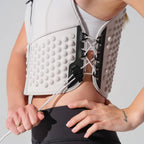 OMORPHO Women’s G-Vest Icon, 6 lb (up to 12 lb with optional G-Pack, sold separately), low-profile, fully adjustable comfort fit for hiking, walking, running, and training.