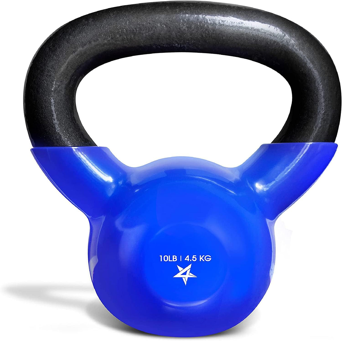 Yes4All Vinyl Kettlebell, 5–100 Lb Strength Training Kettlebell