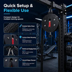 Endless Rope Trainer, Suspension Trainer with Adjustable Resistance