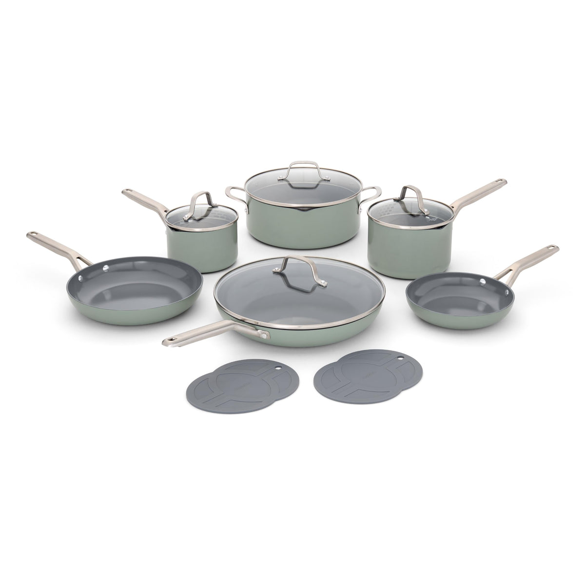 Calphalon® Ceramic Nonstick 12-pc. Cookware Set