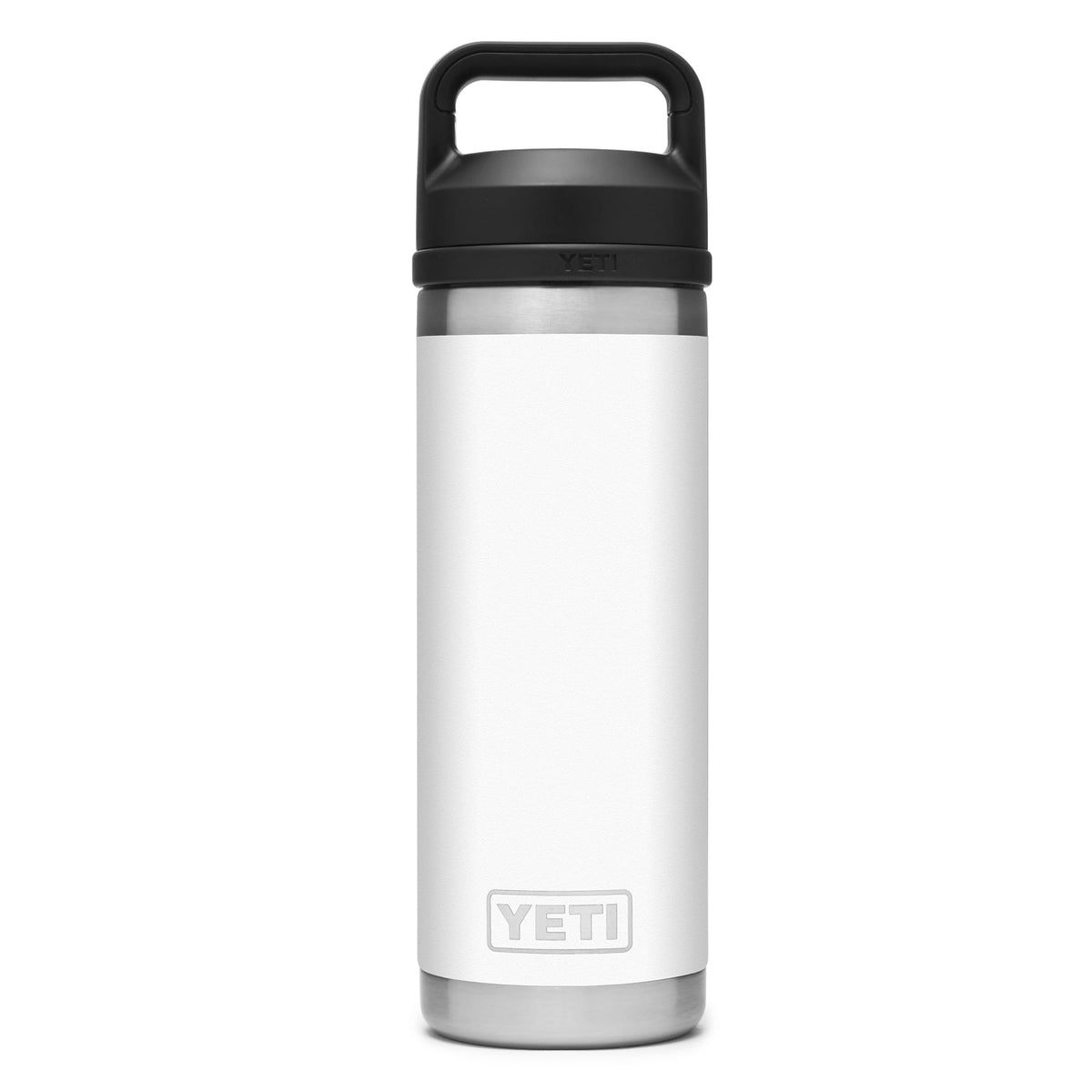 YETI Rambler Bottle Chug, Vacuum Insulated Stainless Steel Bottle with Chug Cap, Wetlands Camo, 18 oz (532 ml)