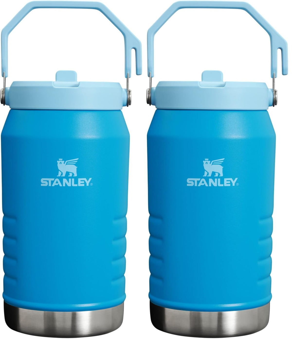 STANLEY IceFlow Flip Straw 2.0 Jug, 96 oz, Chalk