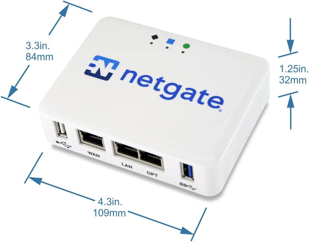 Netgate 1100 pfSense+ Security Gateway - Firewall, Router, VPN