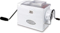 MARCATO Made in Italy Regina Extruder Pasta Machine, White. Makes bucatini, fusilli, maccheroni, maccheroncini, rigatoni.