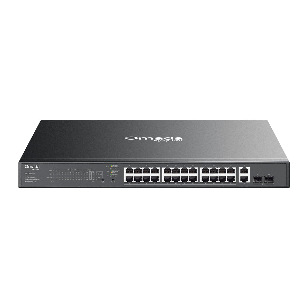 Omada ES206XPP-M2, 5 Port 2.5G Easy Managed PoE Switch