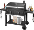 Charcoal Grill 753 Sq In,Extra Large BBQ Grill Adjustable Charcoal Trays