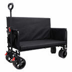 Collapsible Foldable Wagon Cart with Wheels