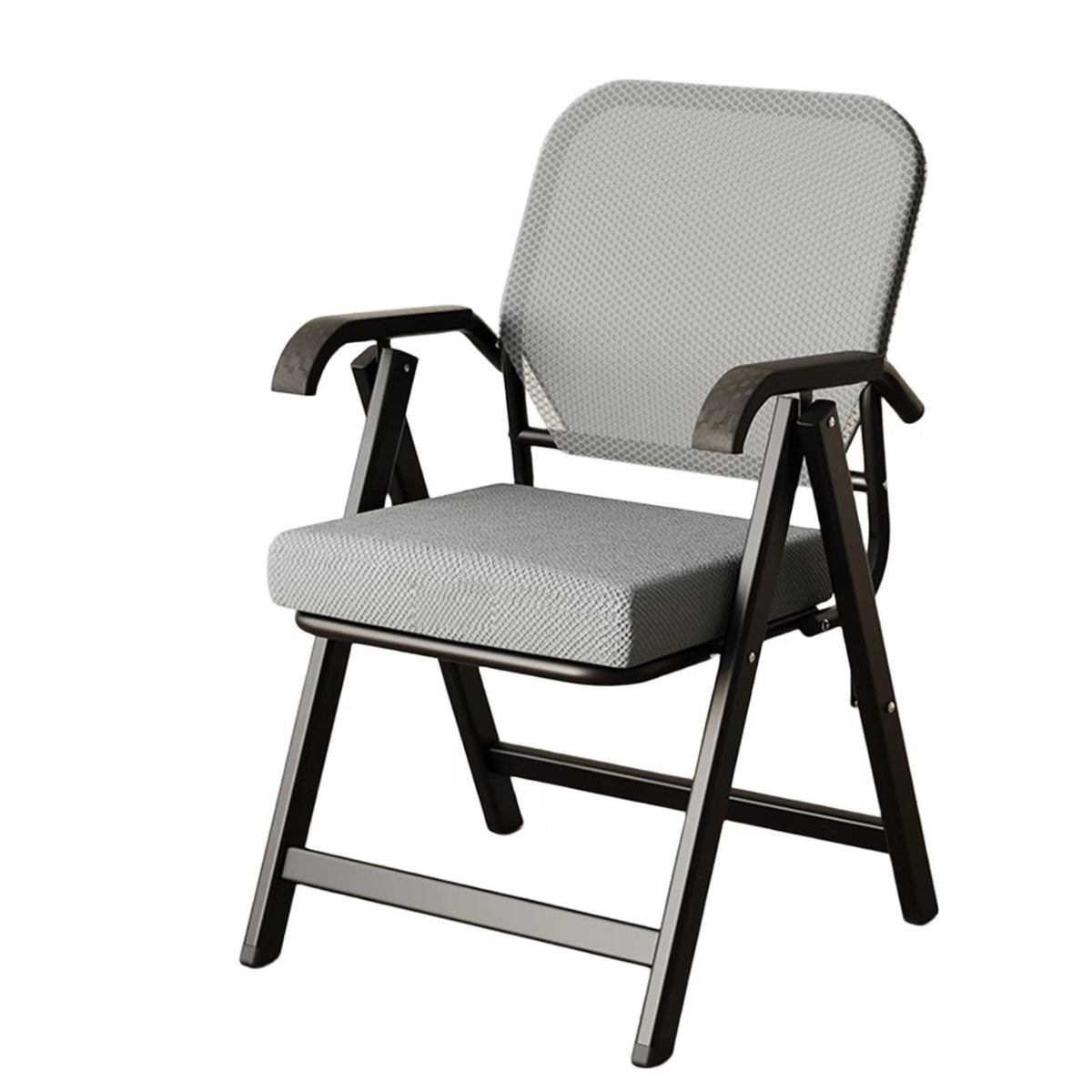 Padded Folding Chairs,folding Chairs Decompression Spine Protection,black Folding Office Chair With High Rebound Cushion,folding Chair For Meeting Room,office,Chess Room,home Load-bearing 150kg ( Colo