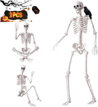 7.9FT/240CM Halloween Giant Oversized Human Skeleton, Tall Outdoor Skeleton