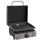Blackstone 2142 Original 17” Tabletop Griddle with Low-Maintenance Stainless Steel Front Plate, Powder Coated Steel, Black