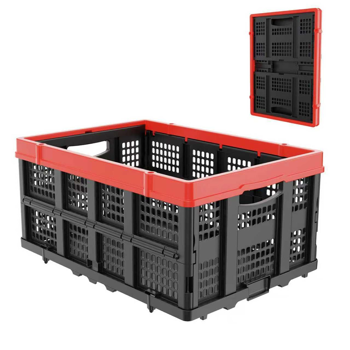 TOLRET Shopping Cart with Wheels, 200 lbs Capacity Grocery Cart on Wheels