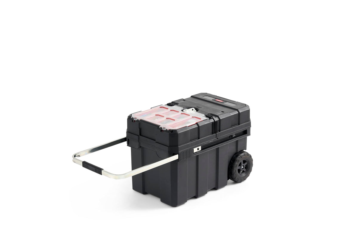 Keter Stack N Rolling Tool Box Modular Storage System 3 Piece