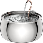 PuryFuryo Pet Water Fountain (White)
