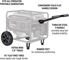 10 in. Heavy Duty Generator Wheel Kit