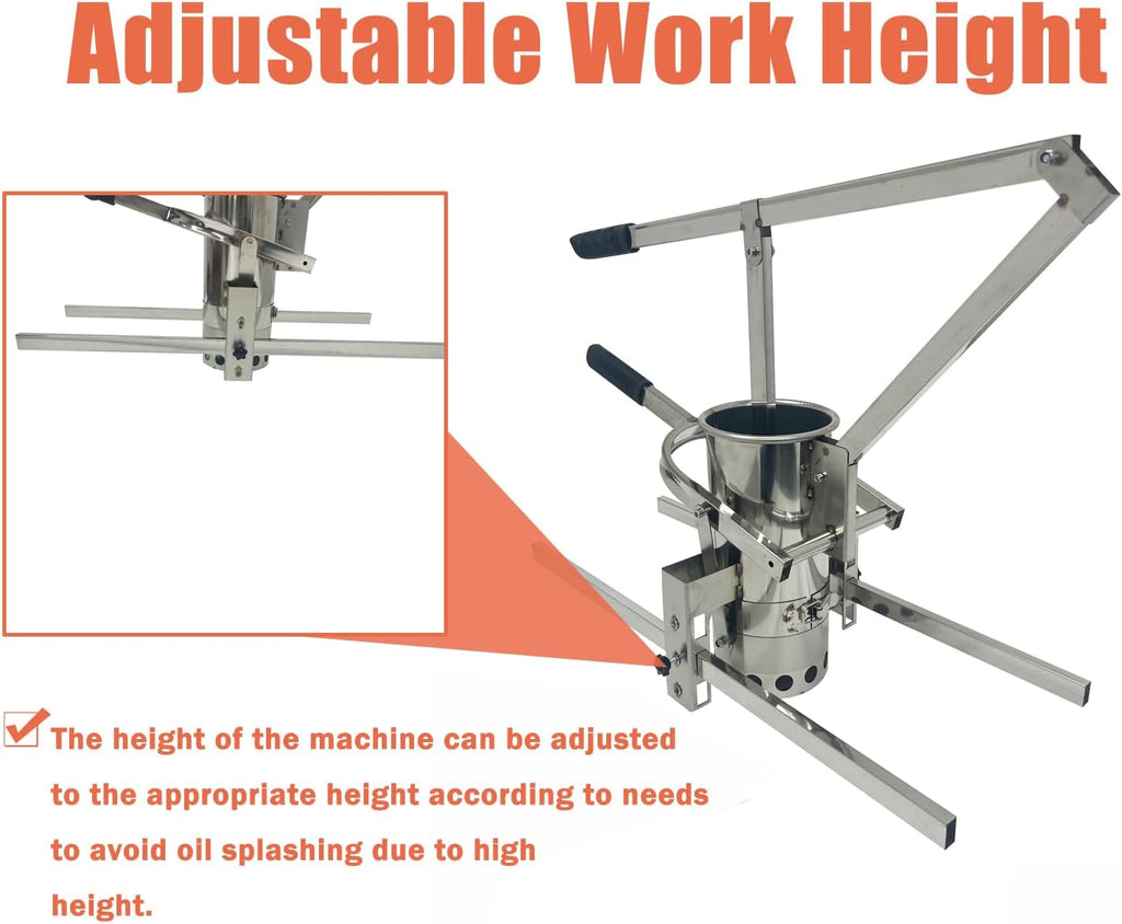 Manual Meatball Forming Machine 5" Barrel Diameter