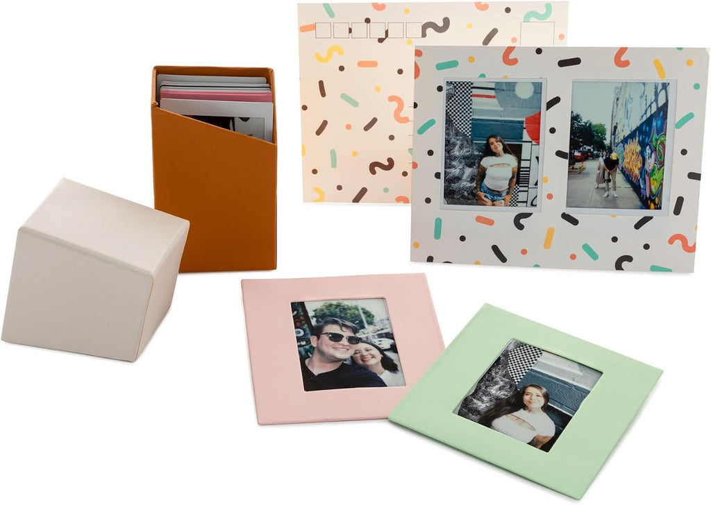 Fujifilm Instax Mini Link 3 Smartphone Printer Bundle (Clay White)