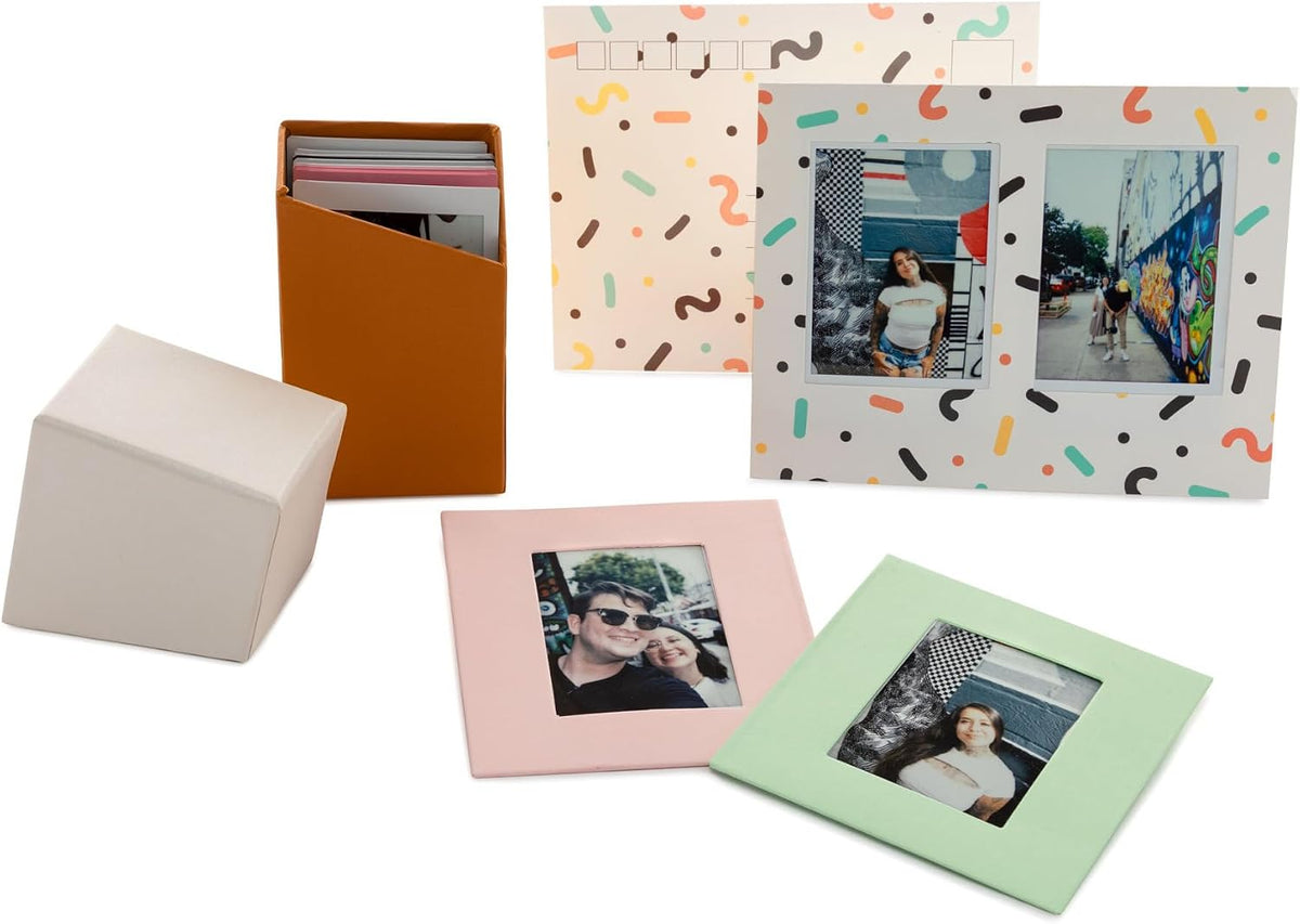 Fujifilm Instax Mini Link 3 Smartphone Printer Bundle (Clay White)