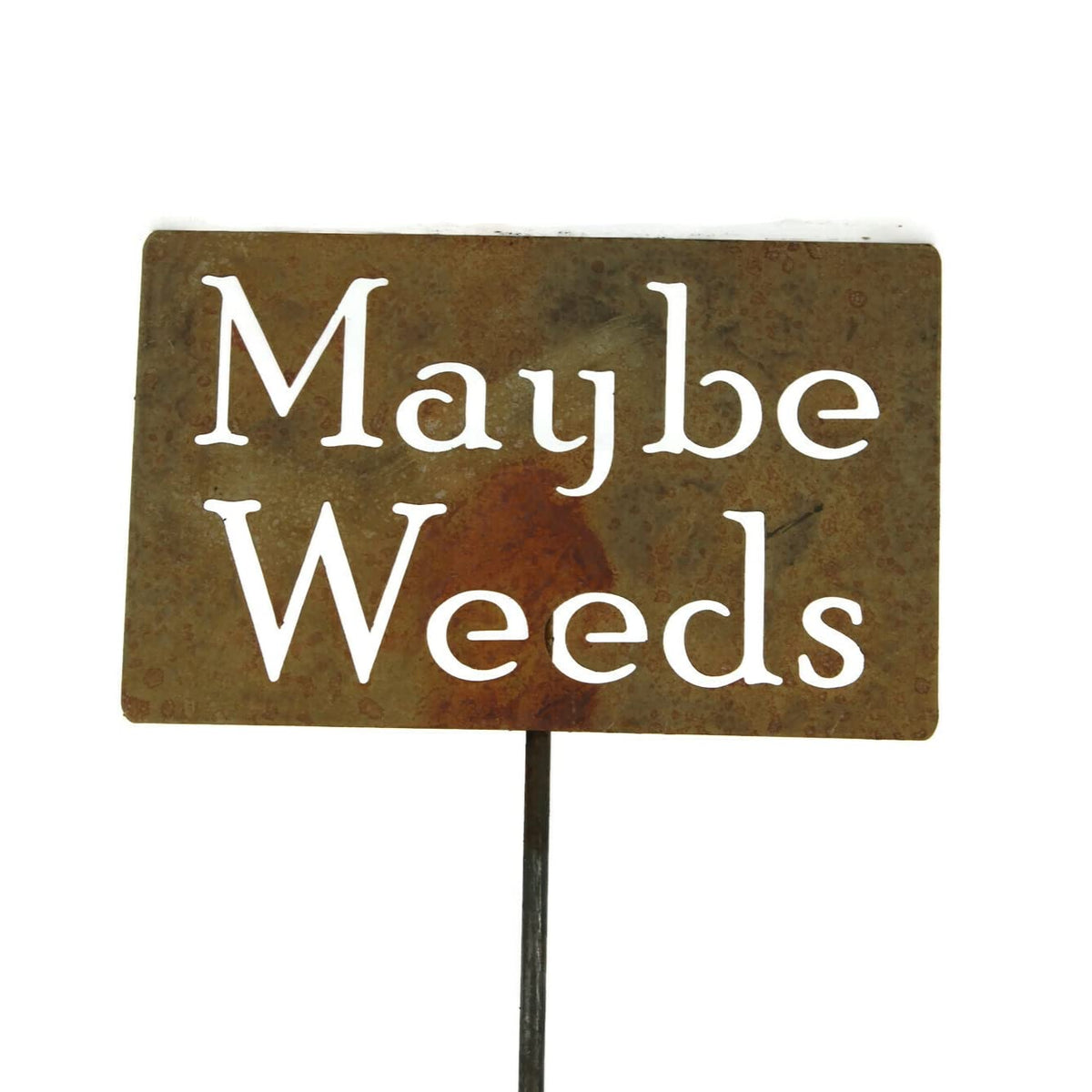 Funny Garden Stake 20 to 33 Inches Tall (Herb Garden, XL 33" Tall)