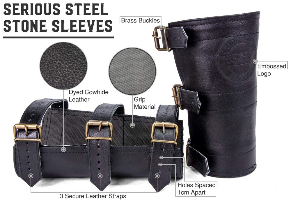 Serious Steel Fitness Stone Sleeves | Strongman Atlas Stone Sleeves