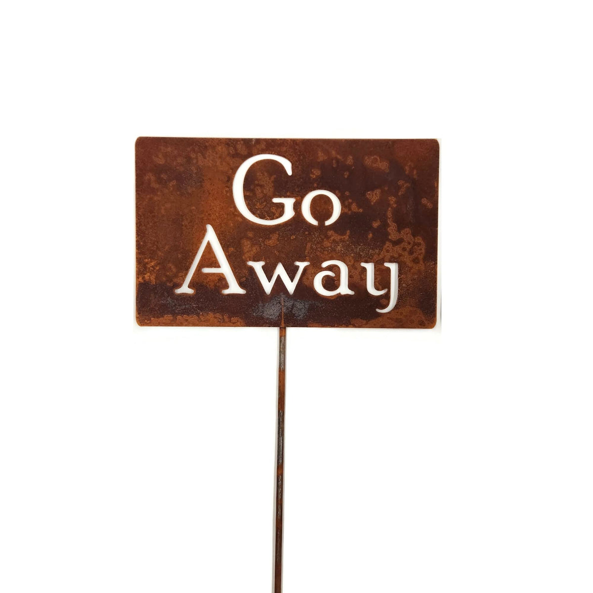 Funny Garden Stake 20 to 33 Inches Tall (Gardener Wanted, XL 33" Tall)