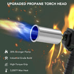 Sondiko Powerful Cooking Propane Torch, Adjustable Flame for Grilling