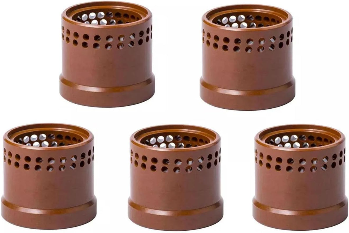 Electrode Nozzle Shield Swirl fit for Lincoln Flexcut 125 LC125 LC125M Plasma cutting torch Consumables (5-PK BK14300-13)