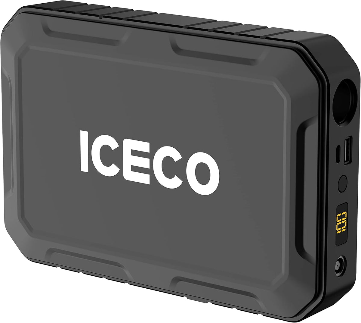 ICECO Magnetic Fast Charging Portable Power Station 17400mAh, 250Wh Outdoor Mobile Lithium Battery Pack, Emergency Battery Backup, for Road Trip Camping, Outdoor Adventure, Hunting Emergency
