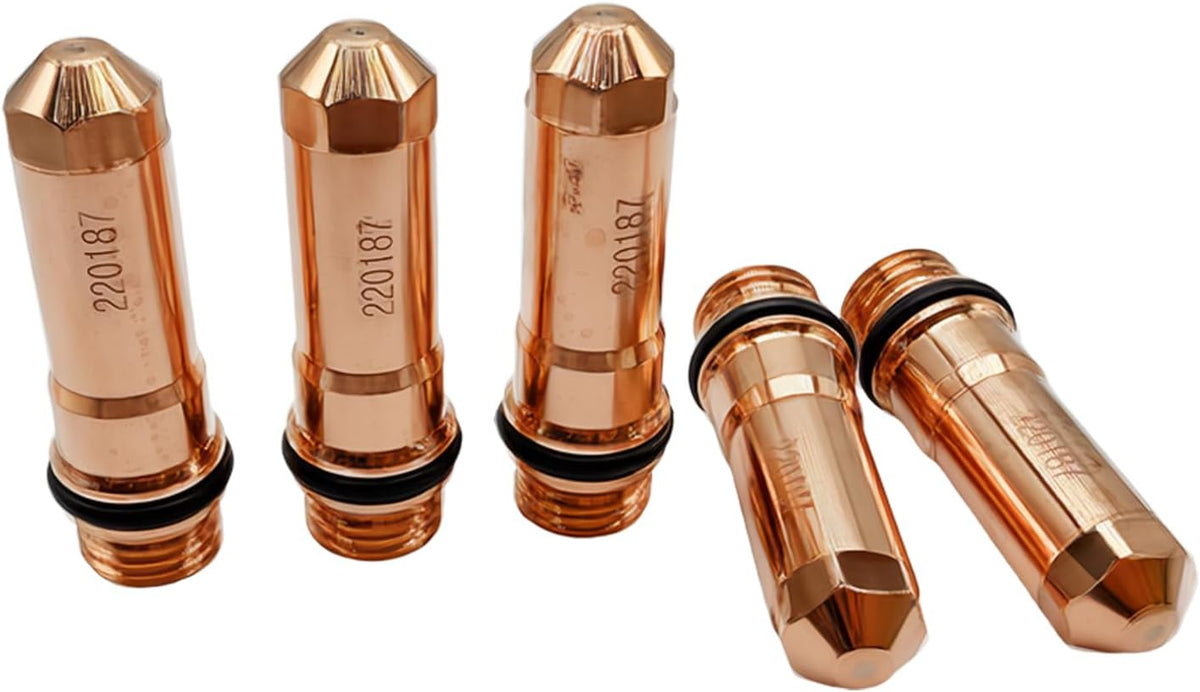 10Pcs 220187 Electrode Fit for Hypertherm HPR 80A