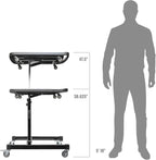 Eastwood 2-in-1 Adjustable Rolling Tool Tray