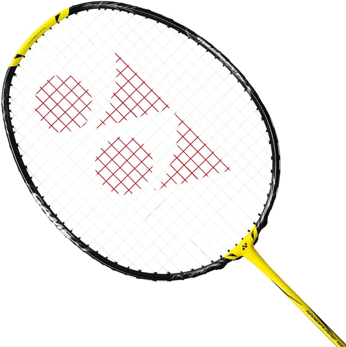 YONEX Badminton Racquet NanoFlare 1000 Game (Strung) Lightning Yellow 4U (83g Avg) G5 Flex Medium